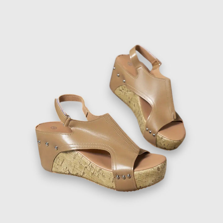 Mia – Vintage platformové sandály
