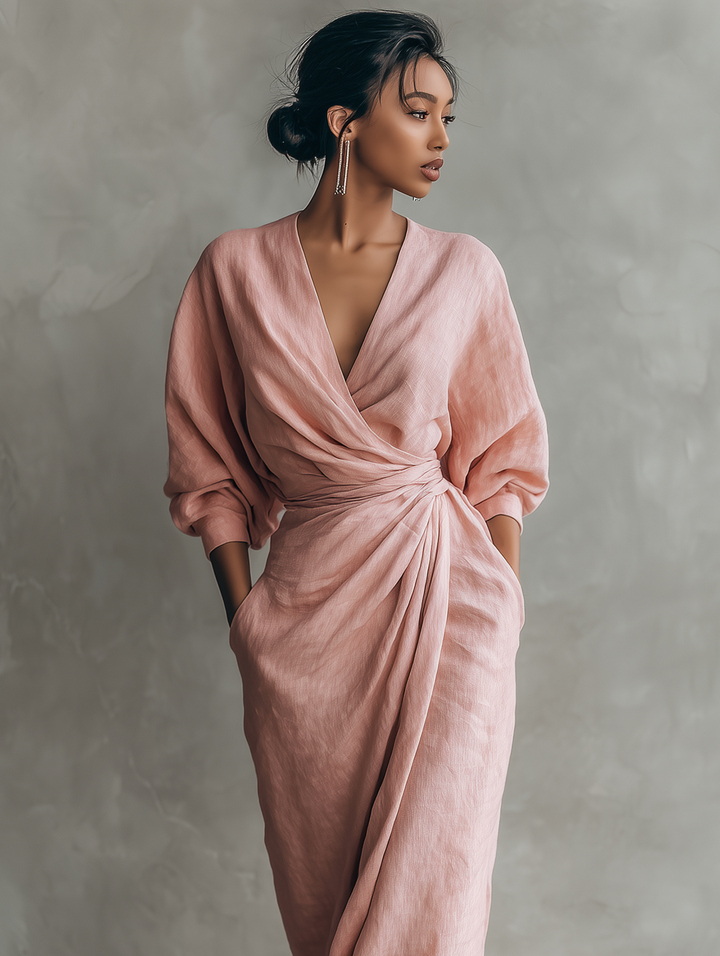 Nina – Minimalistické maxi šaty