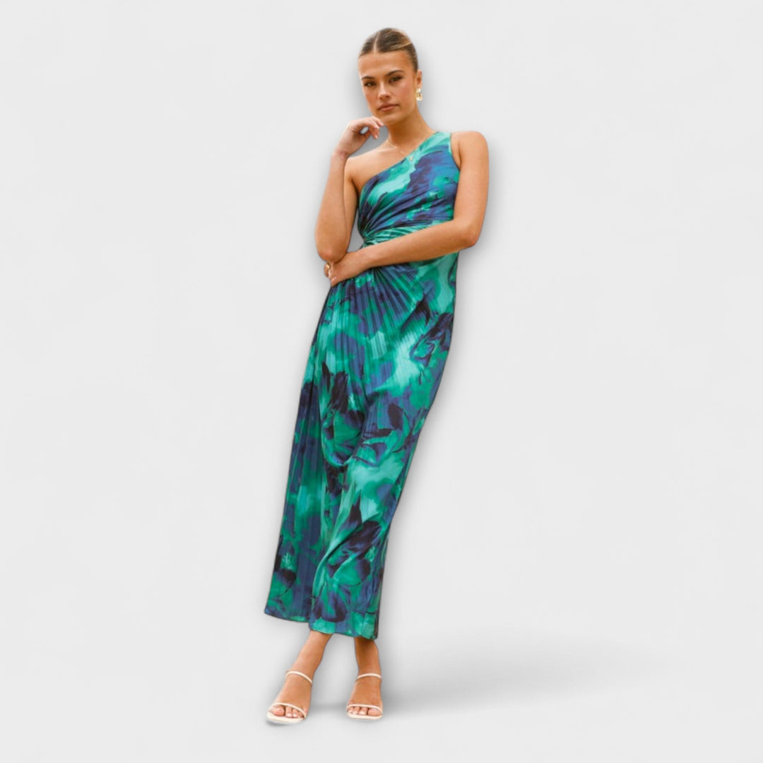 Sienna - Elegantní Maxi Šaty s Výřezem