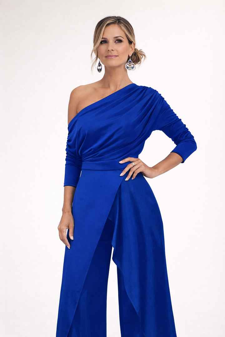 Barbora | Elegantní asymetrické šaty