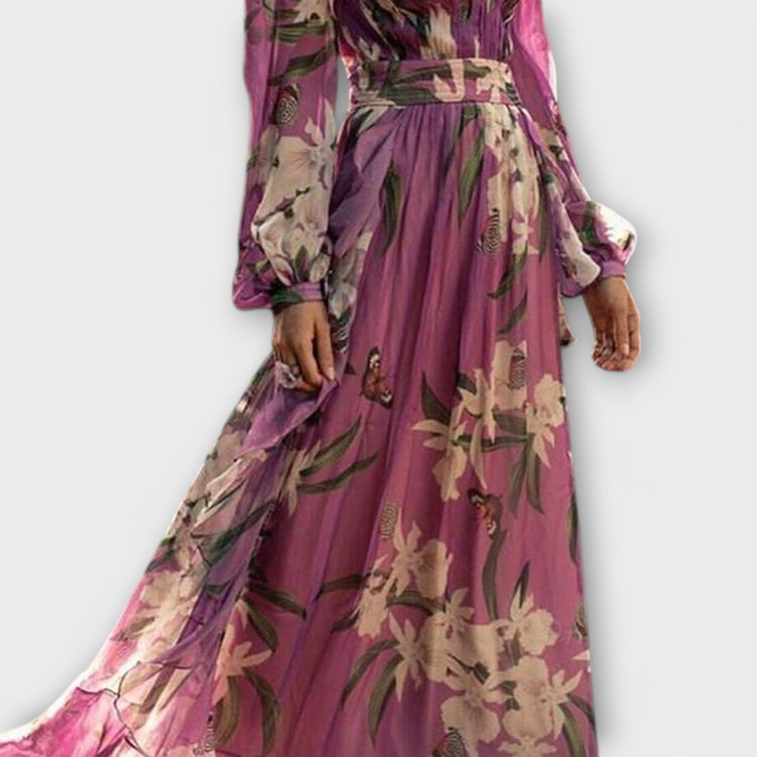 Vysoce kvalitní elegantní maxi šaty