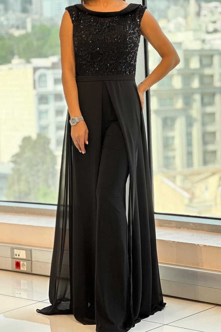 Katerina - Stylový bezrukávový kombinéza