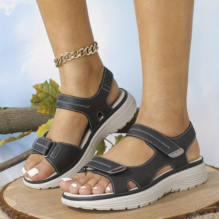 Sonja™ | Ortopedické kožené sandály